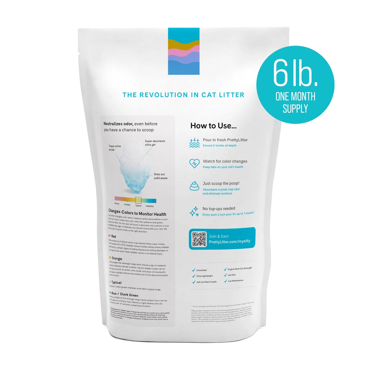 PrettyLitter Original Unscented Cat Litter