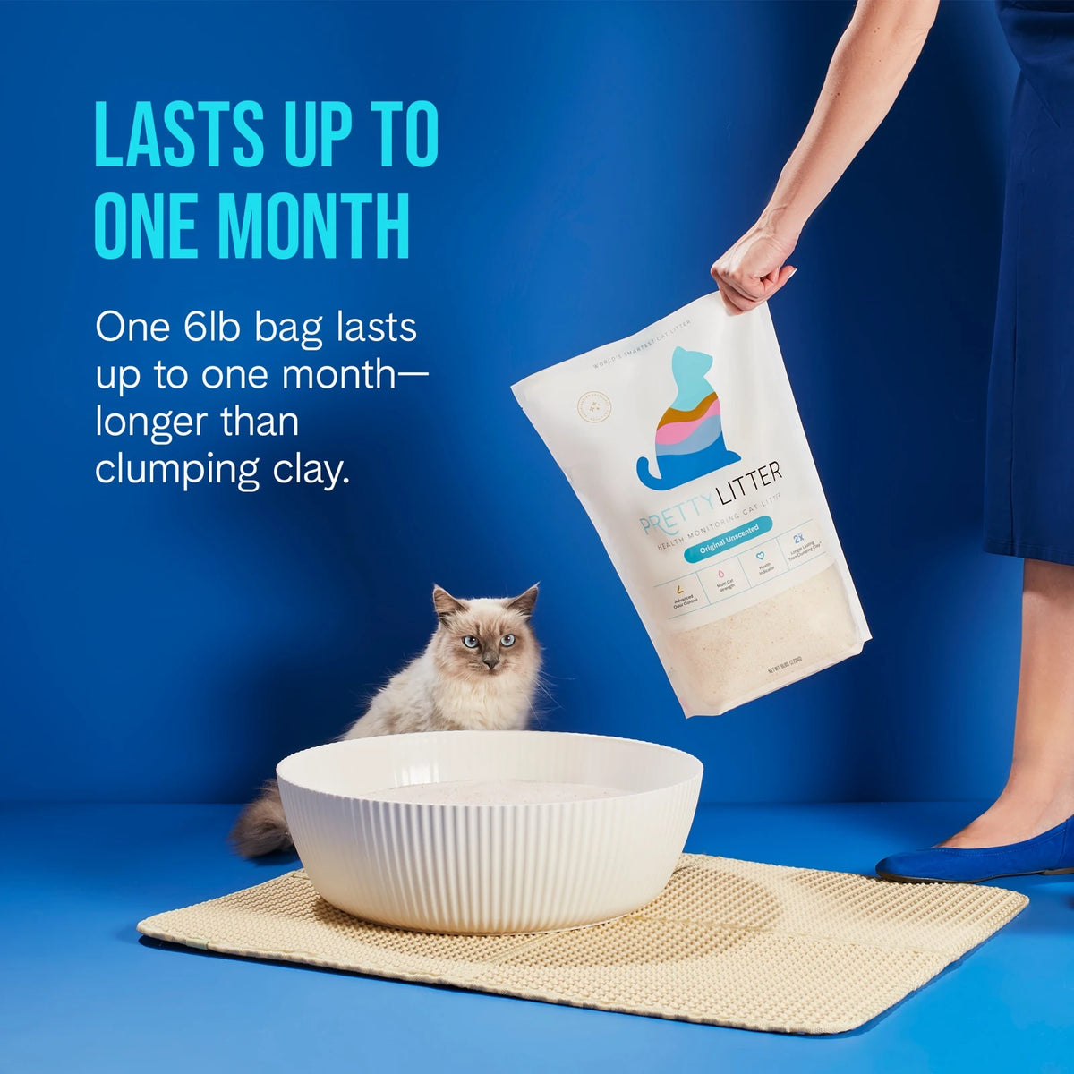 PrettyLitter Original Unscented Cat Litter